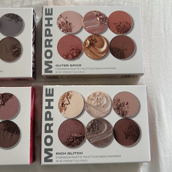 4 x Morphe eyeshadow pallets - Picture 3 of 6
